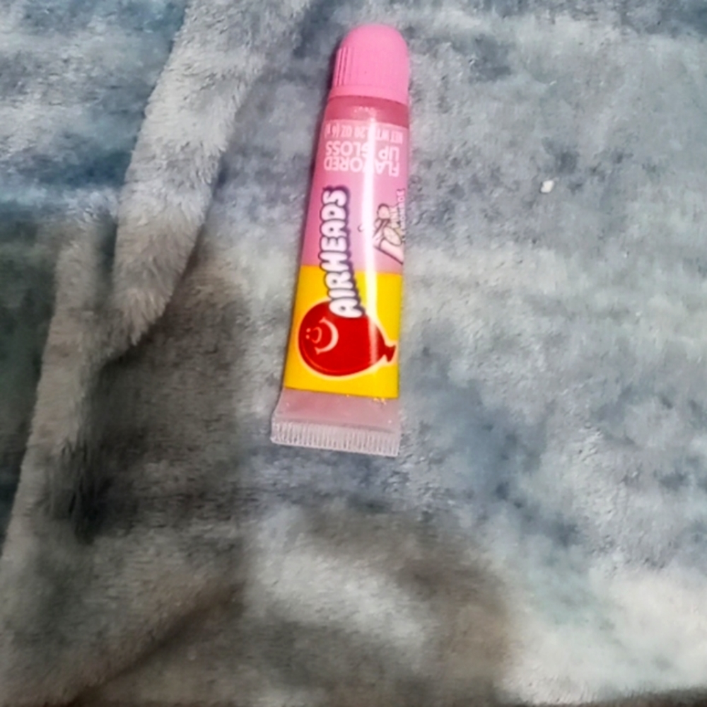 Lipgloss pink is airhead flavor